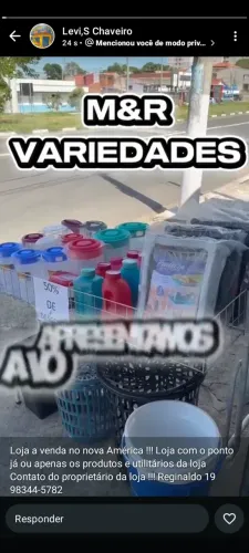 Vende-se loja de variedades