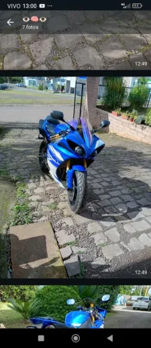 R1 a super moto Yamaha 1000 cilindrada moto revisada mosca branca a verdadeira esportiva
