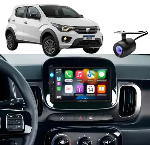 Kit Multimídia Fiat Mobi 7 Polegadas 