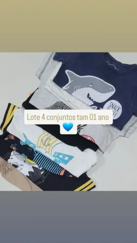 Lotes de roupas infantil