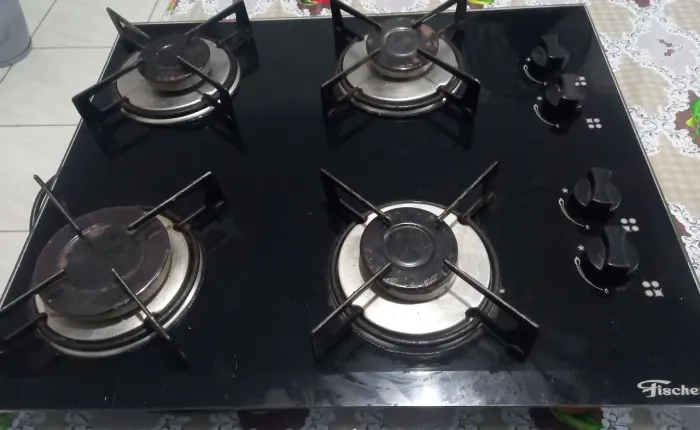 Vende - se Cooktop 4 bocas, marca Fischer