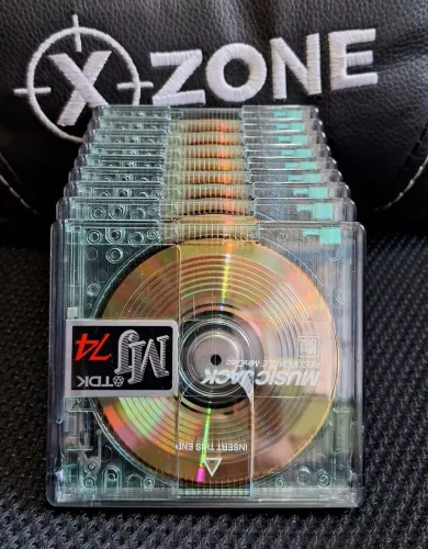10 MDs MiniDiscs TDK 74 min Music Jack