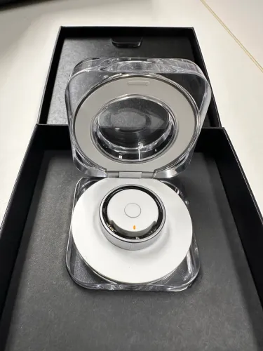 Galaxy Ring Samsung | Titânio Prata | TAM 10 NOVO