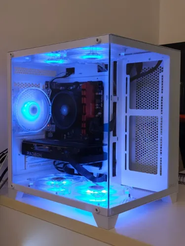 PC GAMER RYZEN 5 RX 6600 8GB 16GB PRONTO PRA USAR COMPUTADOR