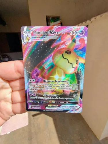 Carta Pokémon Mimikyu VMAX Original