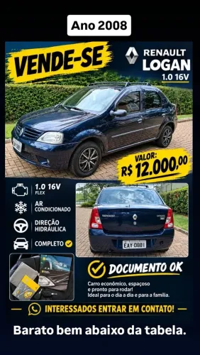 Renault Logan Expres./exp. UP Hi-flex 1.0 16V 4P 2008