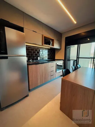 Apartamento com 1 dormitório para alugar, 46 m² por R$ 6.264/mês - Edifício Fiori - Alphav