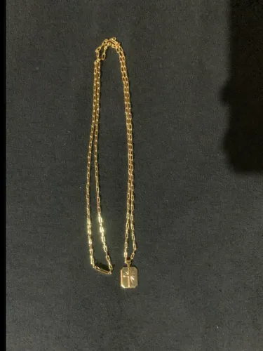 Kit colar com pulseira banhadas a ouro 18k