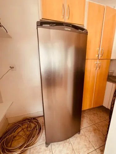 Geladeira Consul Frost Free 342L Inox 220V - CRB39AK