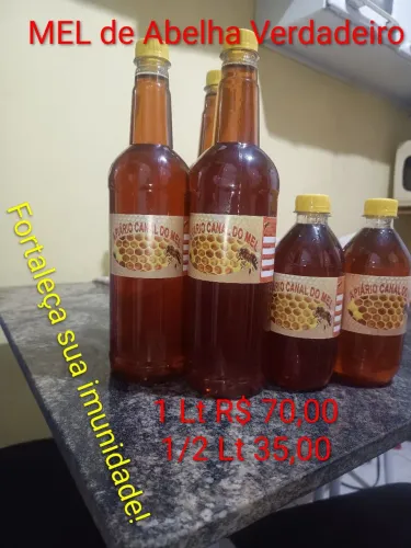 Mel de Abelha Verdadeiro!