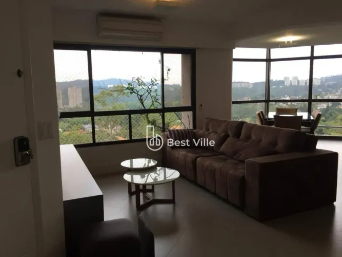 Apartamento com 3 dormitórios para alugar, 127 m² por R$ 11.730,00/mês - Alphaville - Baru