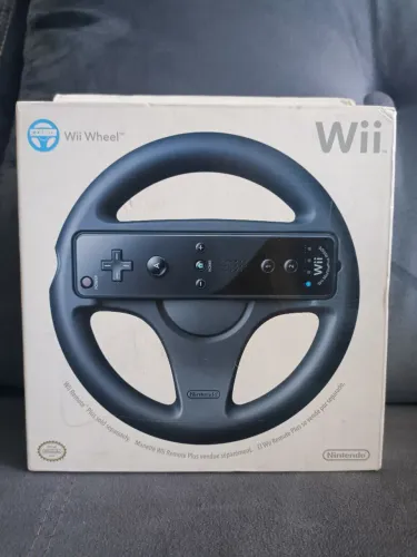 Volante Nintendo Wii - Preto
