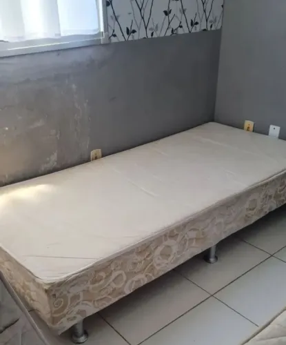 Base de cama box solteiro ortobom