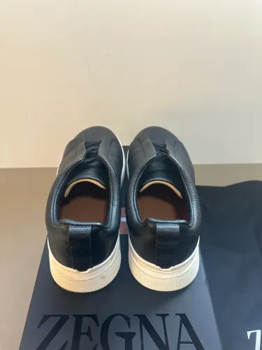 Oportunidade Única: Tênis Zegna Triple Stitch - Réplica 1:1 de Altíssima Qualidade