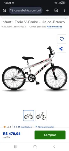 Bicicleta infantil