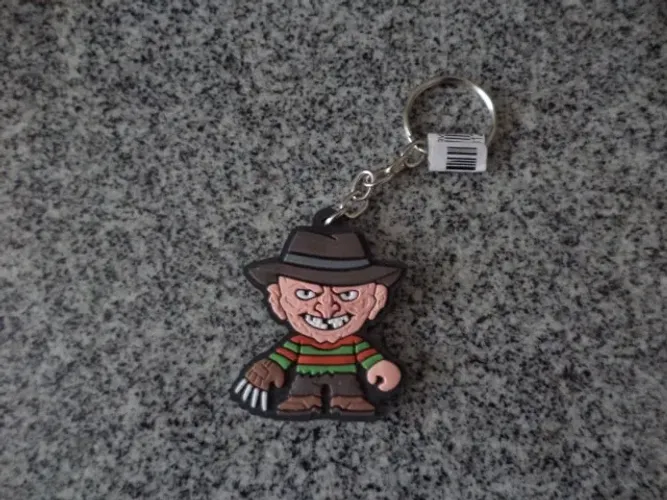 Chaveiro Emborrachado Freddy Krueger