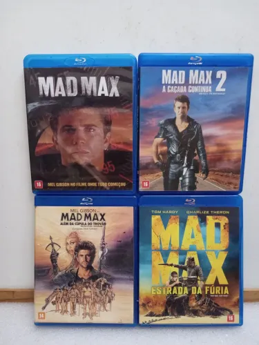Coleção Mad Max Quadrilogia original
