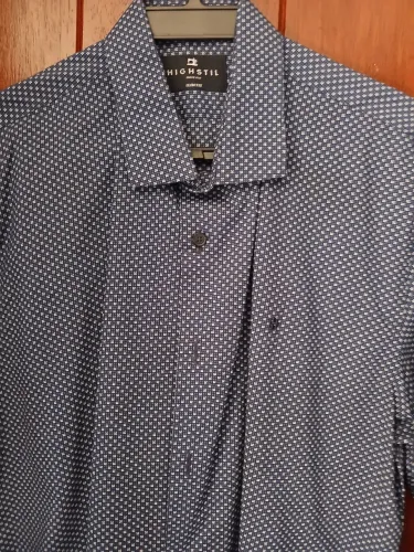 Camisa masculina slin marca Grife Highstil, elegante, nova preço outlet 298,00, hj 100