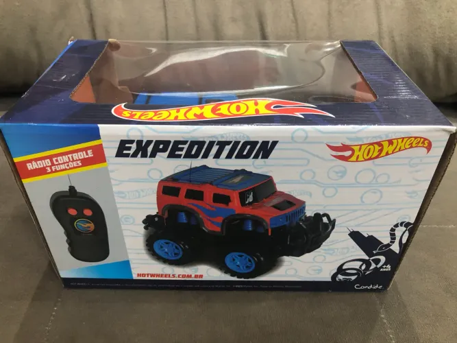 Candide, Carrinho de Controle Remoto, Hot Wheels, Expedition