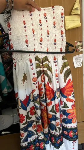Vestido tomara que caia