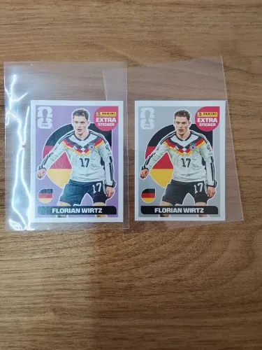 Florian Wirtz Legend 2026 ( Lilás e Prata) Extra Sticker 