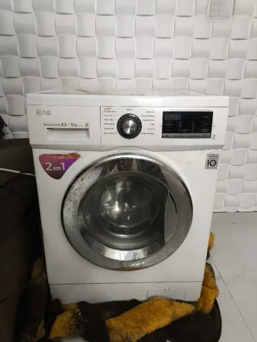 Máquina lavar e seca com botão do start não funcionando