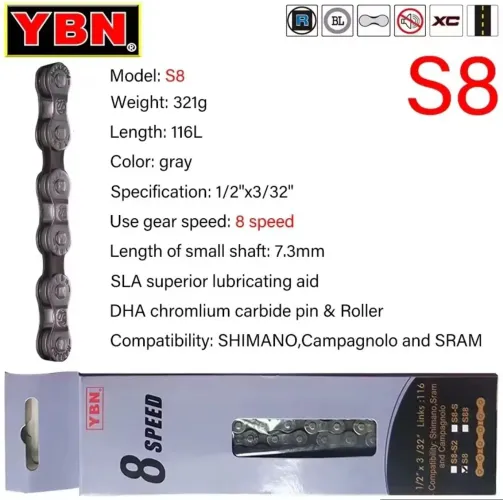 Corrente YBN 8v