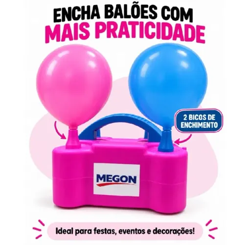 Compressor Inflador de Balão bomba de Encher balão Bexiga 220v