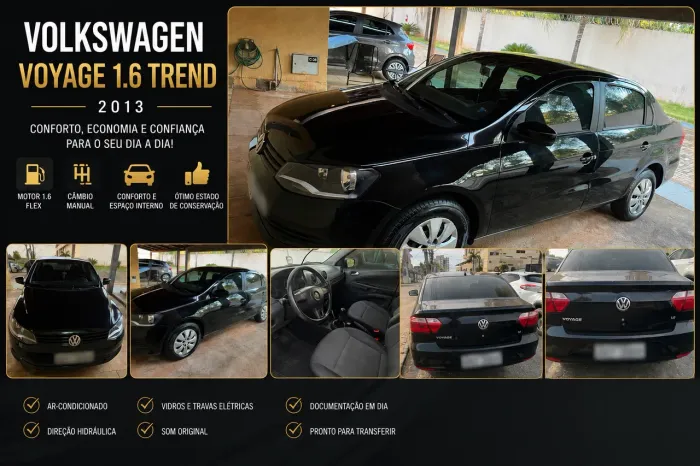 Volkswagen Voyage 1.6/1.6 City MI Total Flex 8V 4P 2013