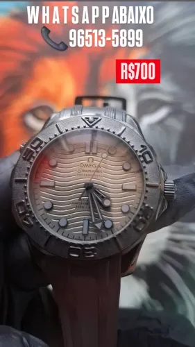 Relógio OMEGA AUTOMÁTICO  - SEAMASTER PROFISSIONAL ALL BLACK