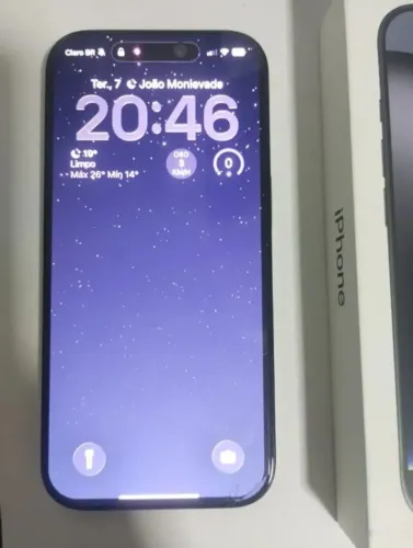 iPhone 16 Pro 256 Gb Preto - Impecável | Sem detalhes |
