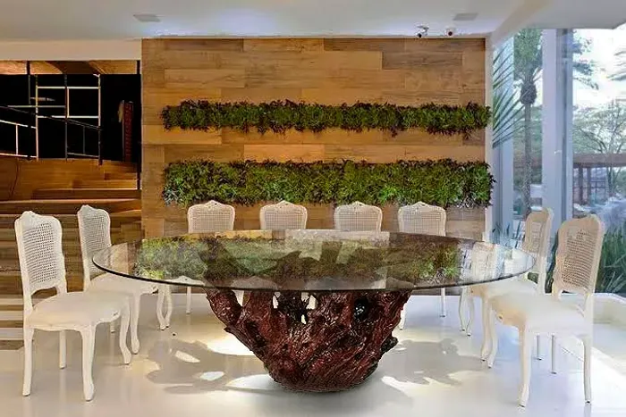 Mesa rústica (peça única)