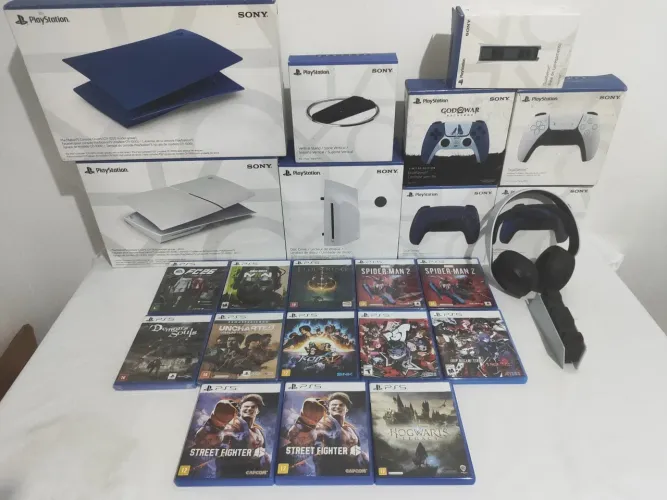 Jogos e acessórios PS5/PS4 