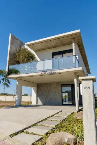 Casa no Condomínio Legano Reserva à venda em Nova Santa Rita, com área de lazer completa R