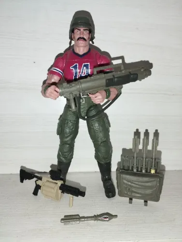 Action figure GI classified bazooka