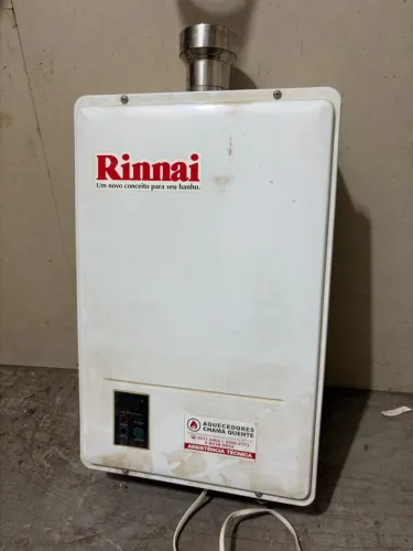 AQUECEDOR DE ÁGUA A GÁS RINNAI REU-1602 FEH