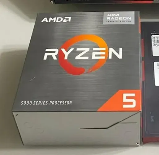 Processador Ryzen 5 5600G (Vídeo Integrado) - Completo na Caixa c/ Cooler Original