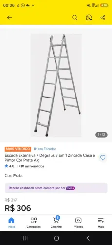 Escada extensiva
