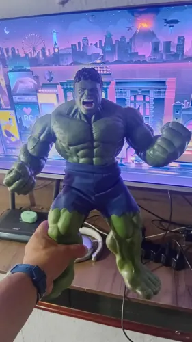BONECO HULK VERDE MARCA MIMO ORIGINAL