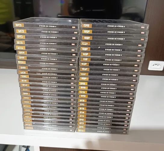 Cds coleção A Música do Século 