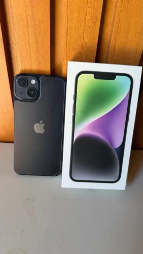 iPhone 14 - 128GB Oportunidade! Conservadíssimo + Película, Capinha e cabo original!