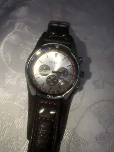 Relogio Fossil quartzo super novo