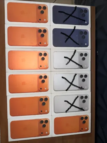 iPhone 17 pro max 256 laranja