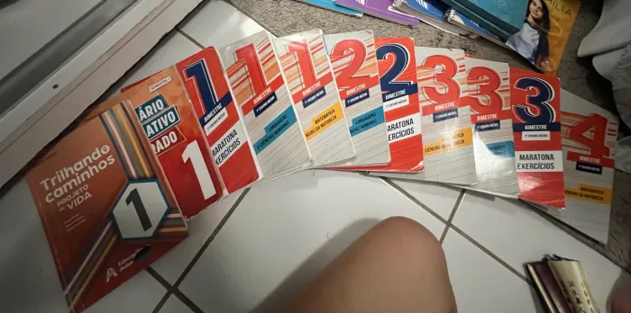 Livros Ensino médio. Colégio Adventista 