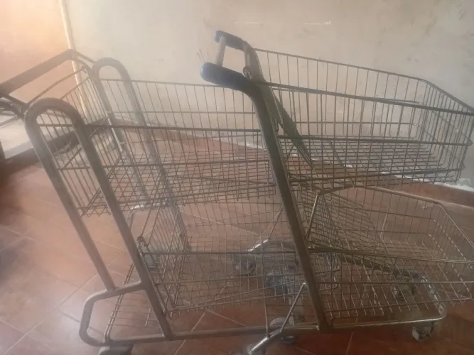 Carrinho para supermercado 