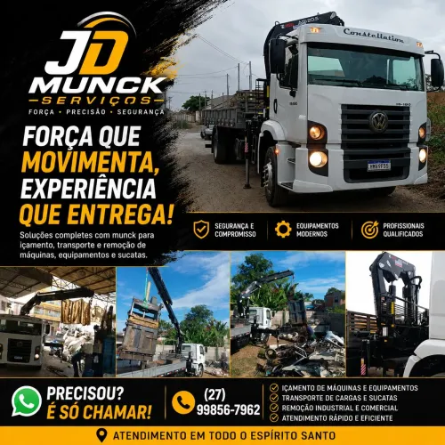Locação caminhão munck