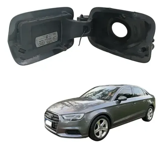 Portinhola Tampa Tanque Audi A3 Sedan 2013 A 2016 Cinza 2013