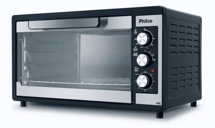 FORNO ELÉTRICO PHILCO 46L | ESPAÇOSO E IMPECÁVEL