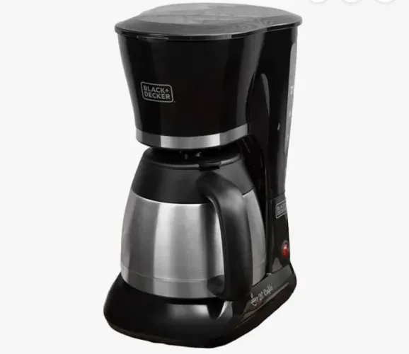 CAFETEIRA ELÉTRICA JARRA INOX BLACK E DECKER