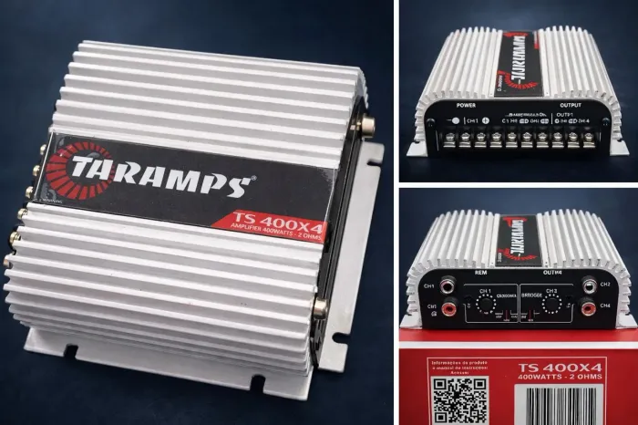 Módulo Taramps TS 400x4 - NOVO LACRADO NA CAIXA